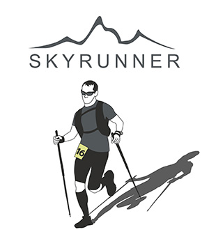 Trail runner vector